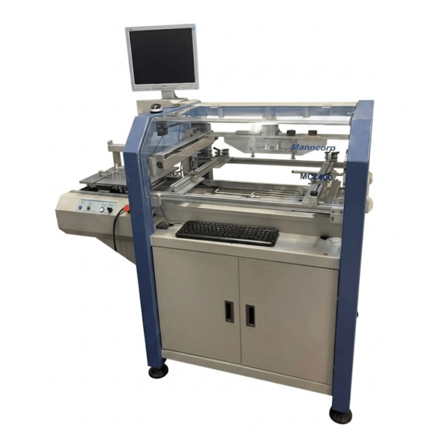 2007 MANNCORP MC1400 Semi-Automatic Screen Printer