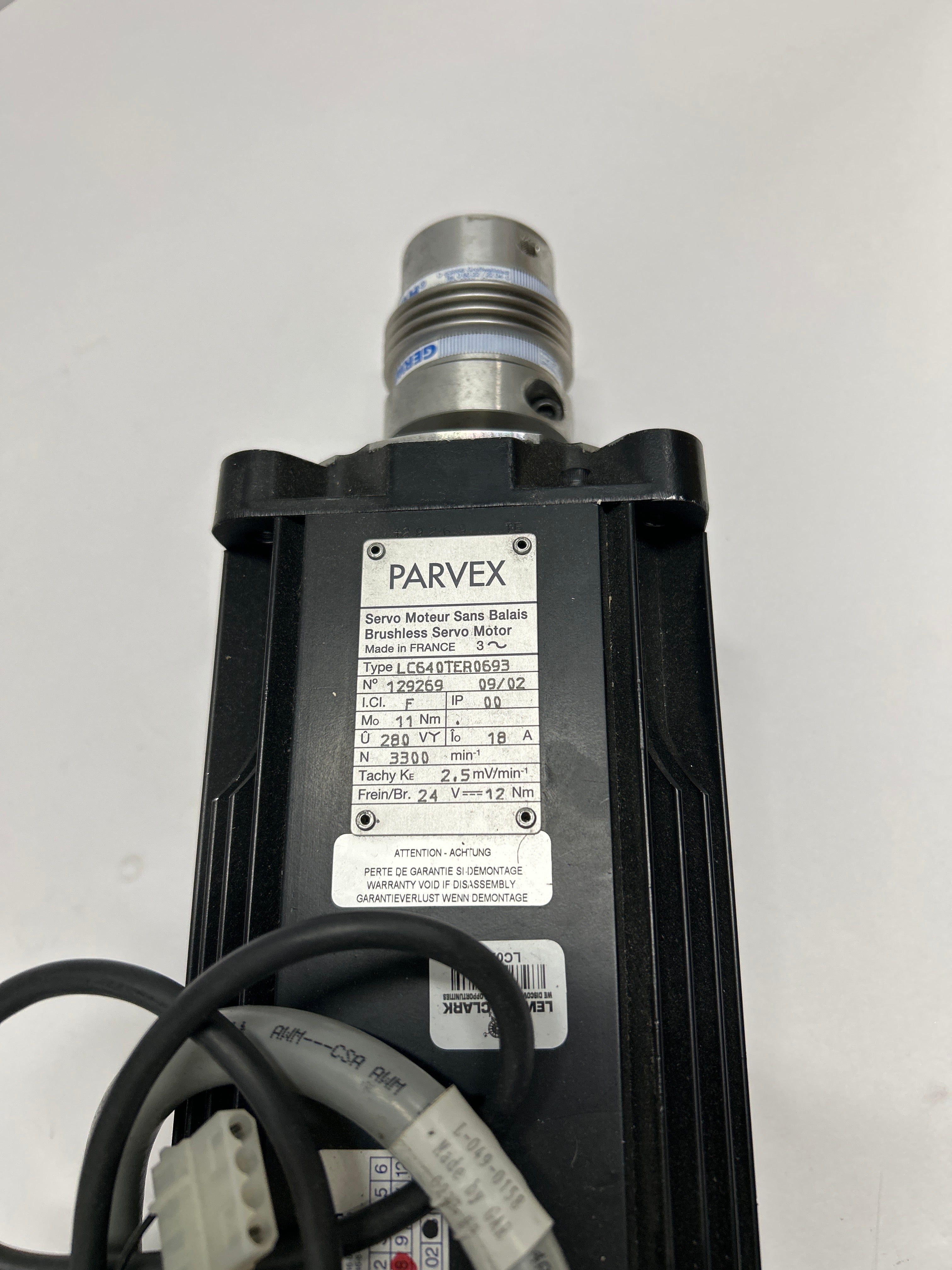MyData Mycronic X-Belt Motor + Flexible Joint + X-motor transducer K-013-0031B