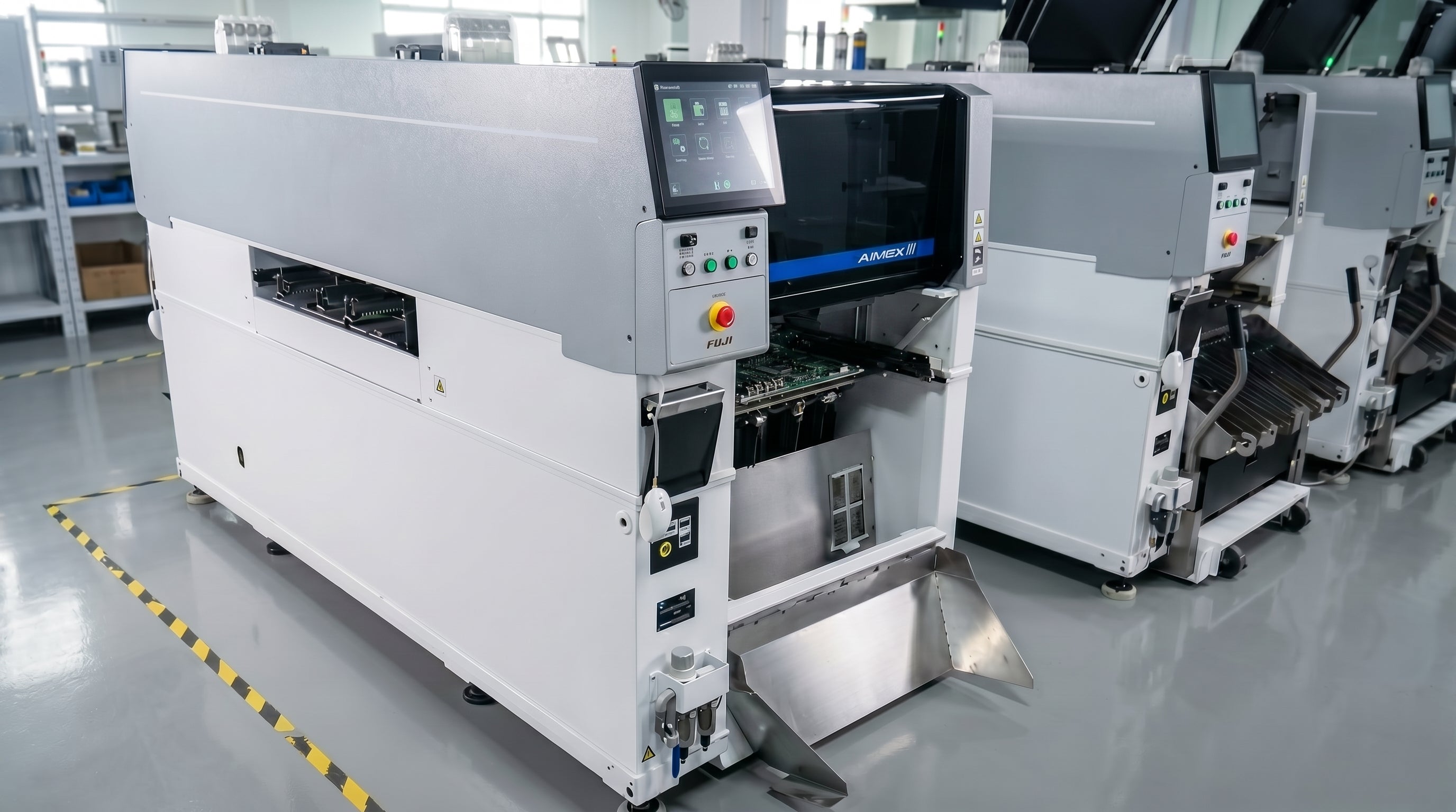 (4) 2017 FUJI AIMEX III Pick and Place Machines