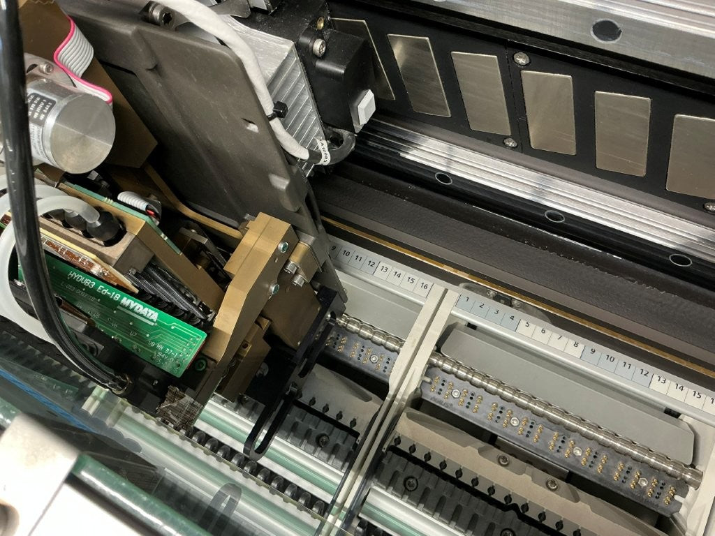 2012 Mydata MY100DXe-14 Dual-Head Pick-and-Place Machine