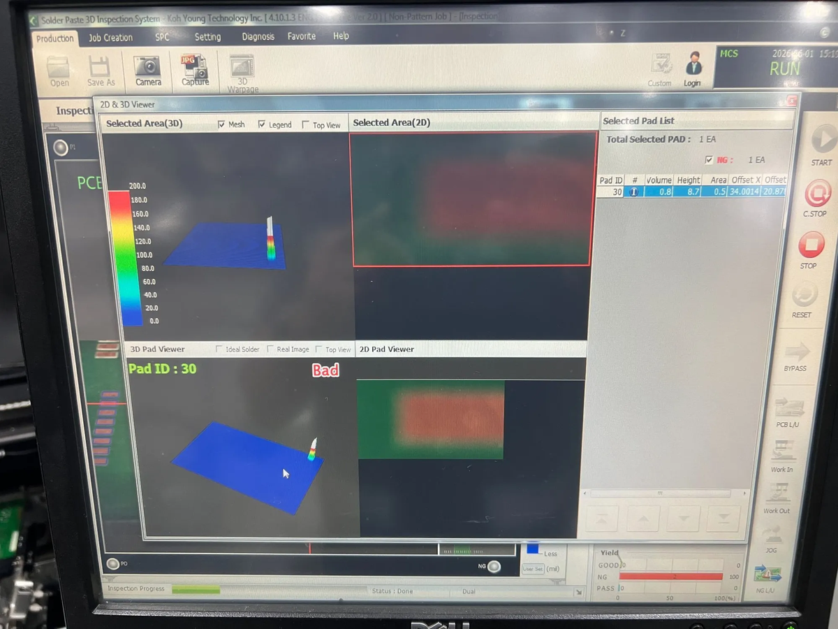2010 Koh Young KY8030-3 3D SPI