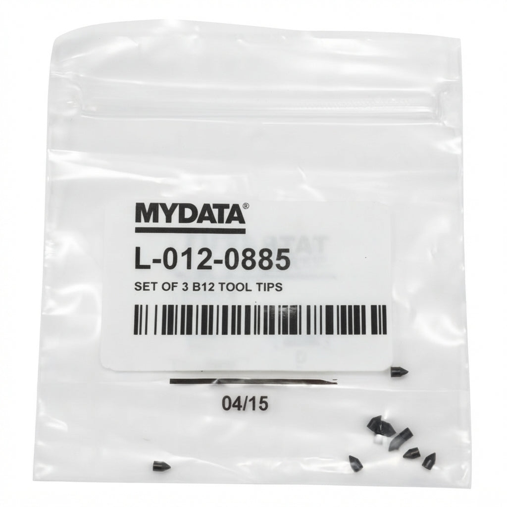 MYCRONIC / MYDATA Tool Tips B12 – 0.13mm ID – Set of 3 L-012-0885