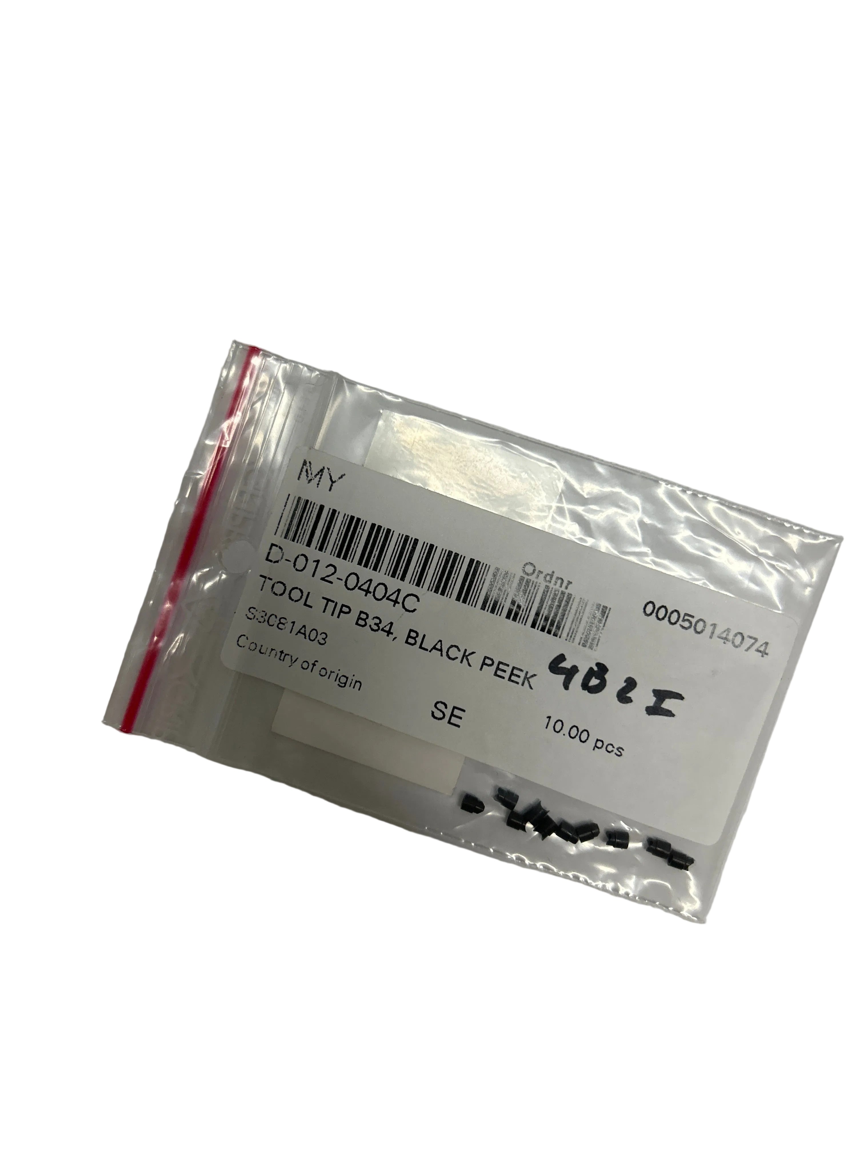 Mycronic B34 Tool Tip Black PEEK D-012-0404C