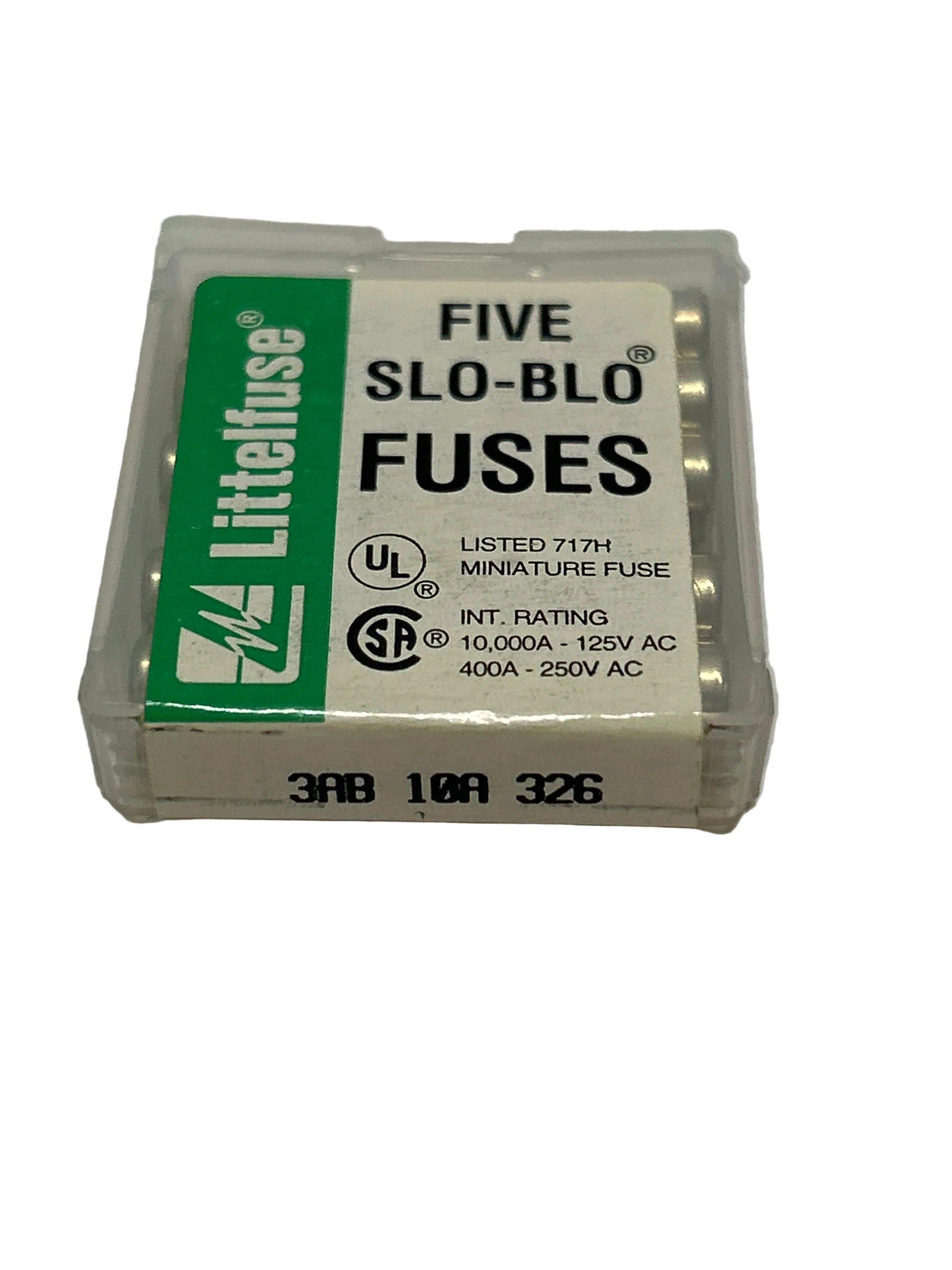 Mycronic Fuse SLO BLO 10A 32mm E-041-0600