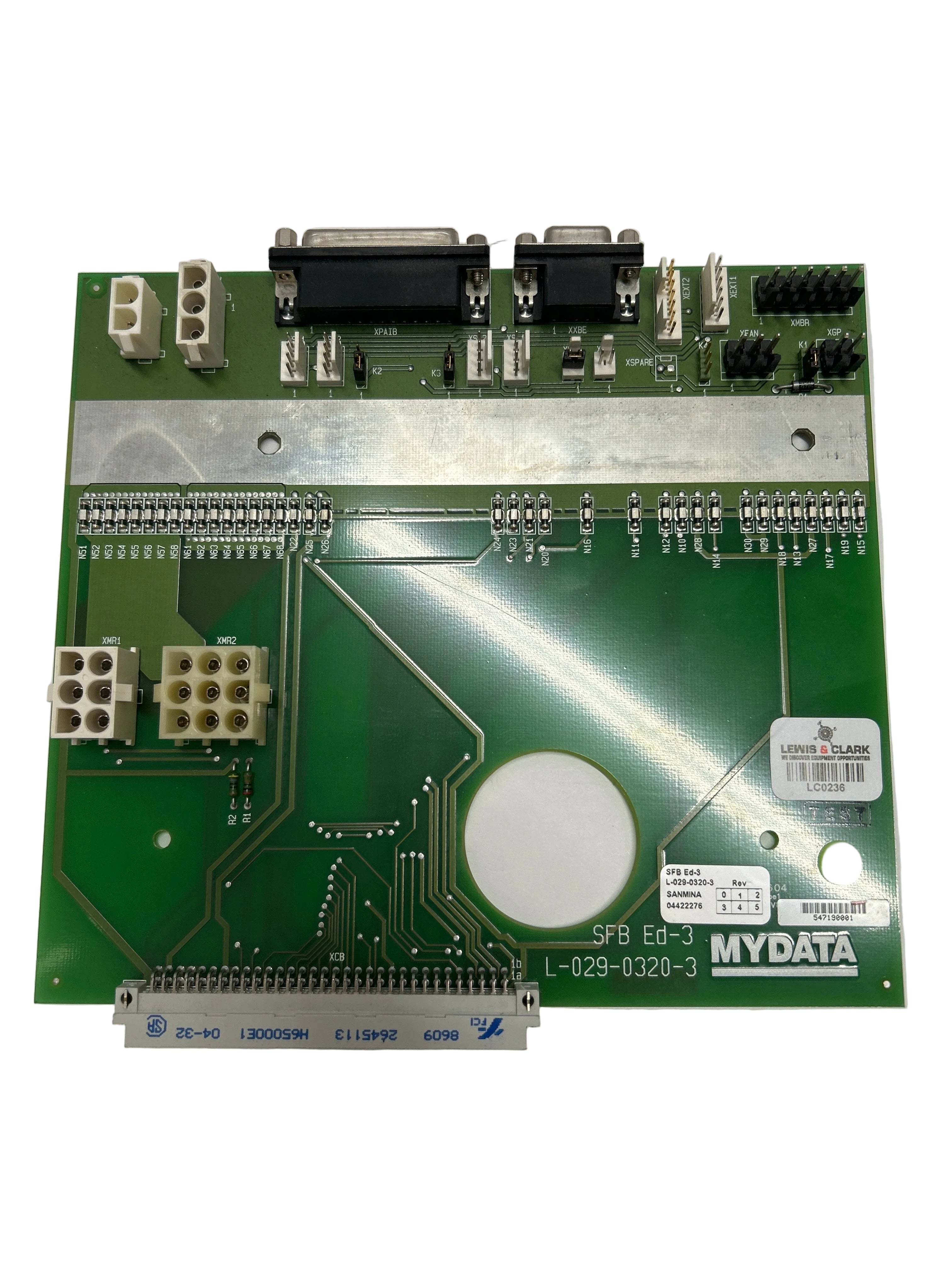 Mycronic SFB ED-3 Filter Board ELMO Box L-029-0320-3