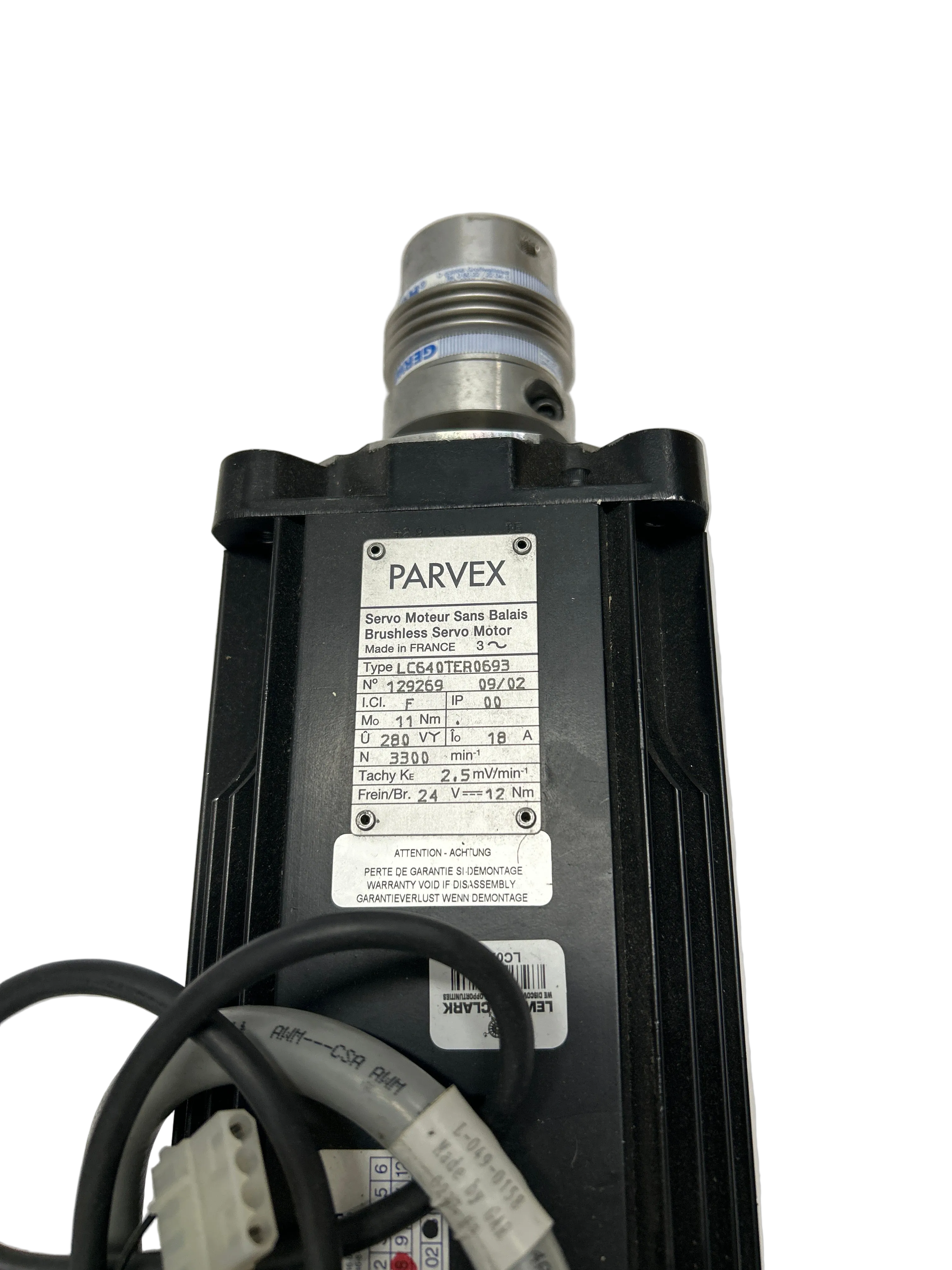Mycronic X-Belt Motor + Flexible Joint + X-motor transducer K-013-0031B