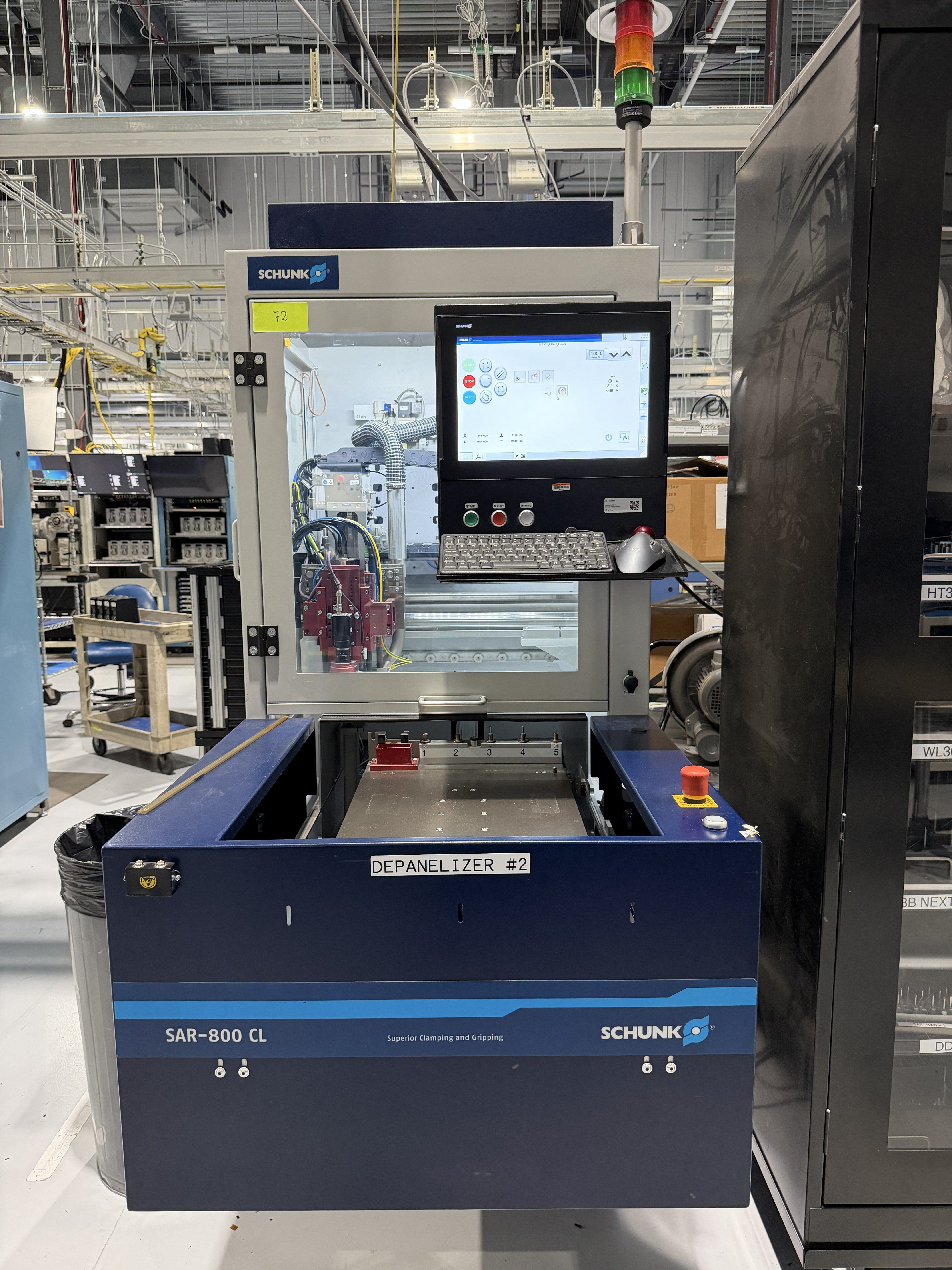 SCHUNK SAR-800-B-CL PCB Depaneling Router