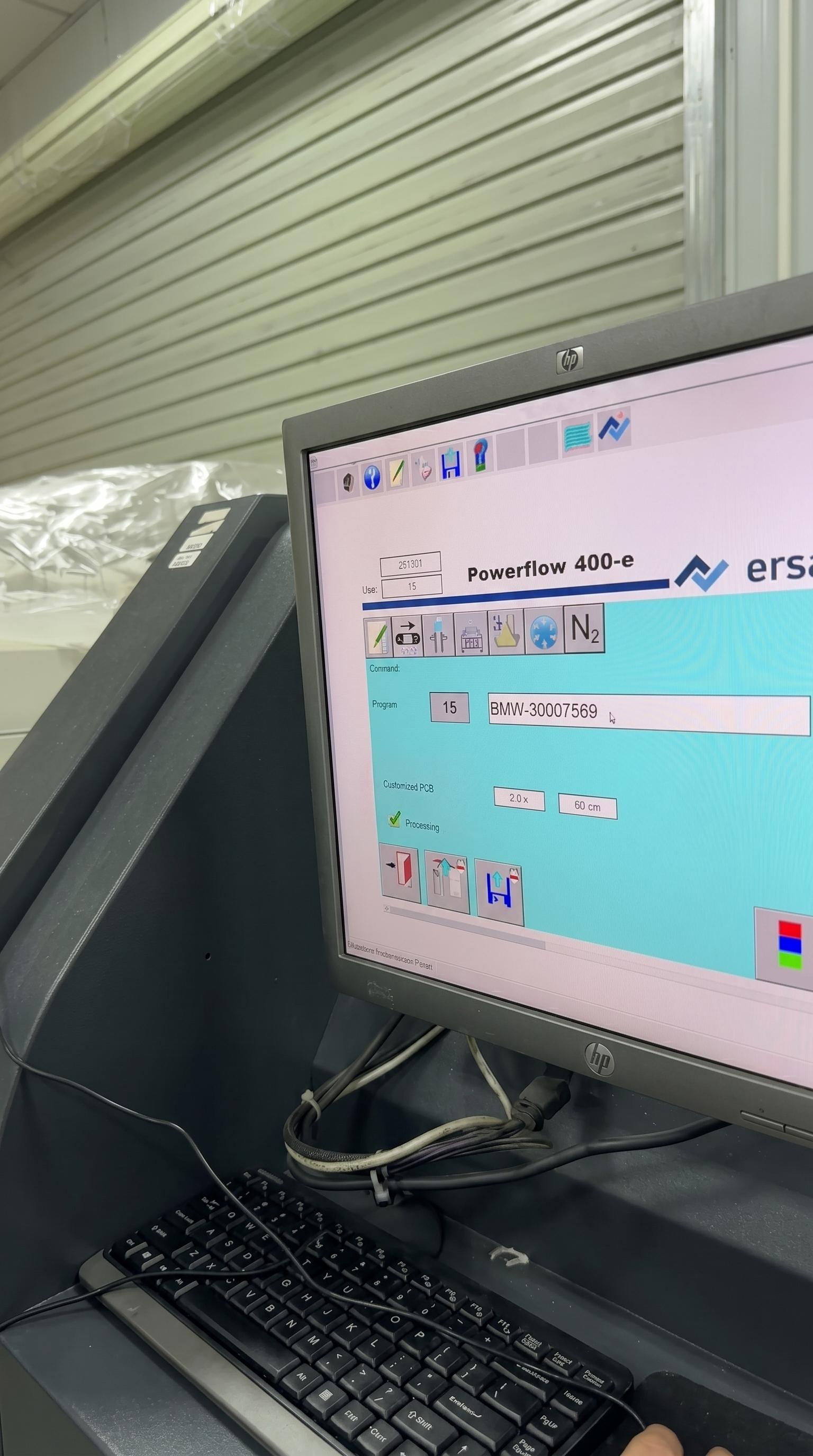 2015 ERSA POWERFLOW e N₂ Lead-Free Wave Solder System