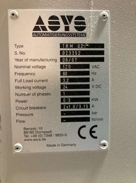 ASYS TRM - 02 Reflow Exit Conveyor