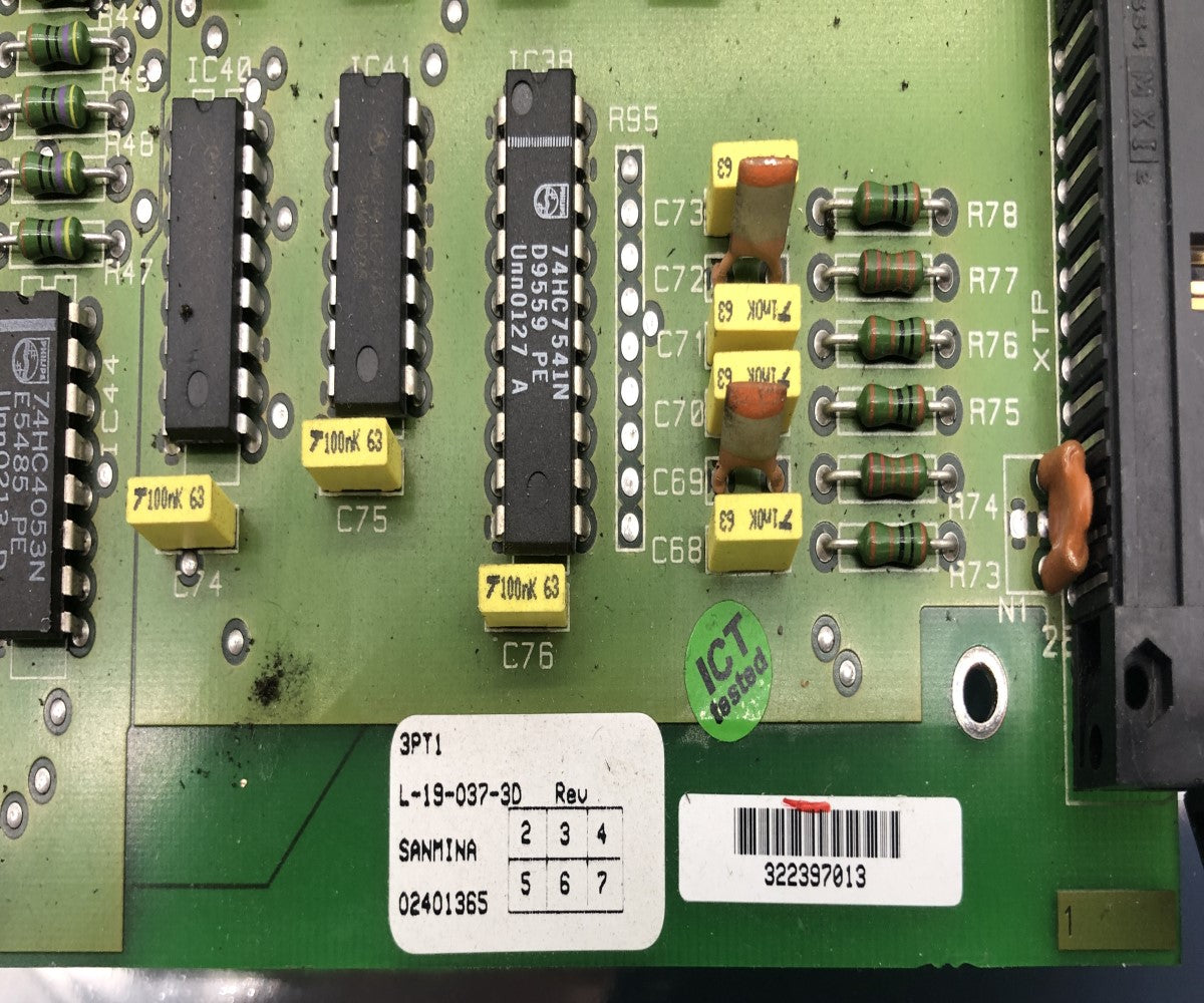 Mycronic Automation APCB 3PT1 Electrical Verifier Board L-19-0037-3D