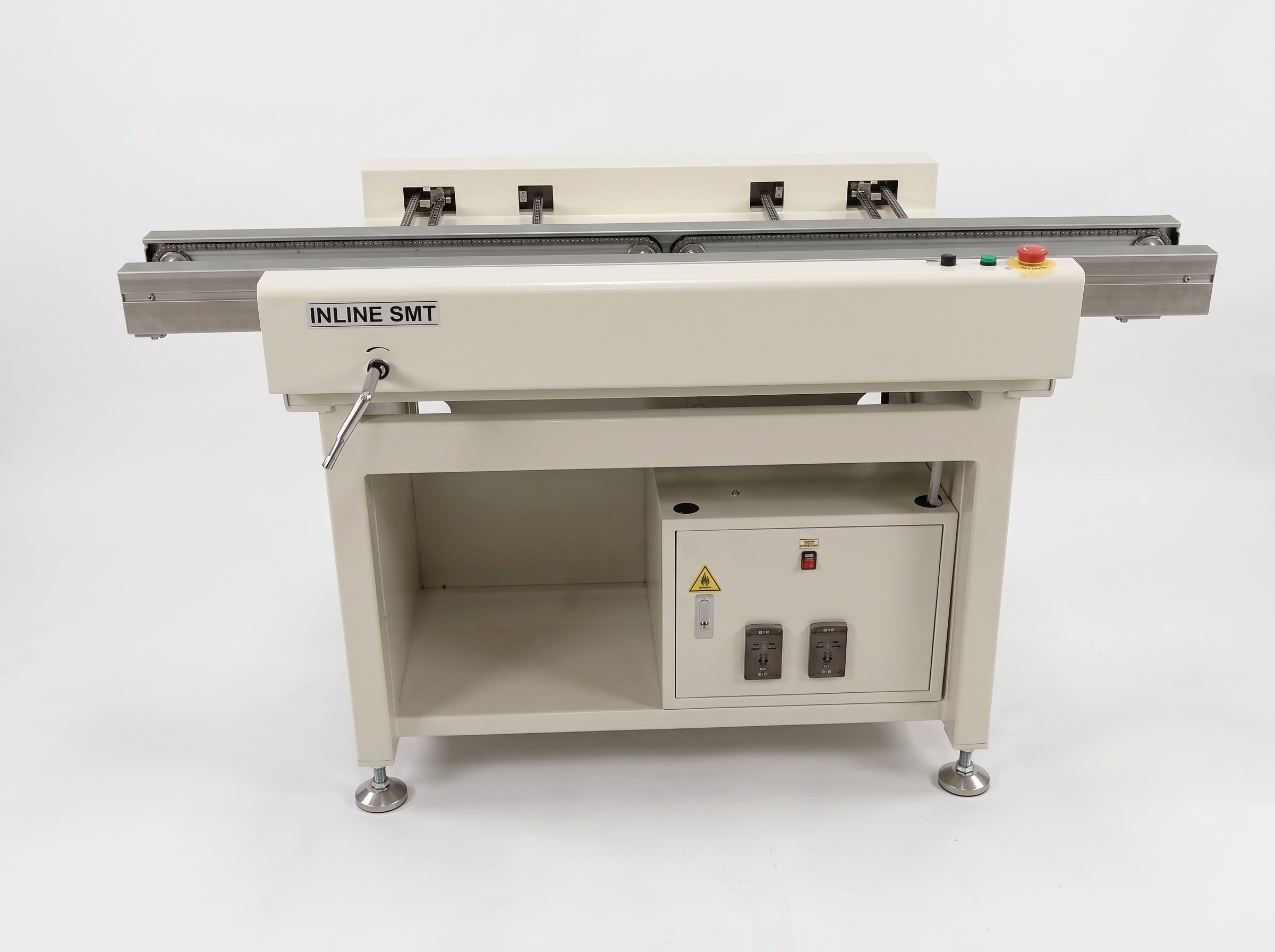 INLINE SMT 1.35 Meter Pin Chain Conveyor (2 Stage) – Model GPC-610-1350-2