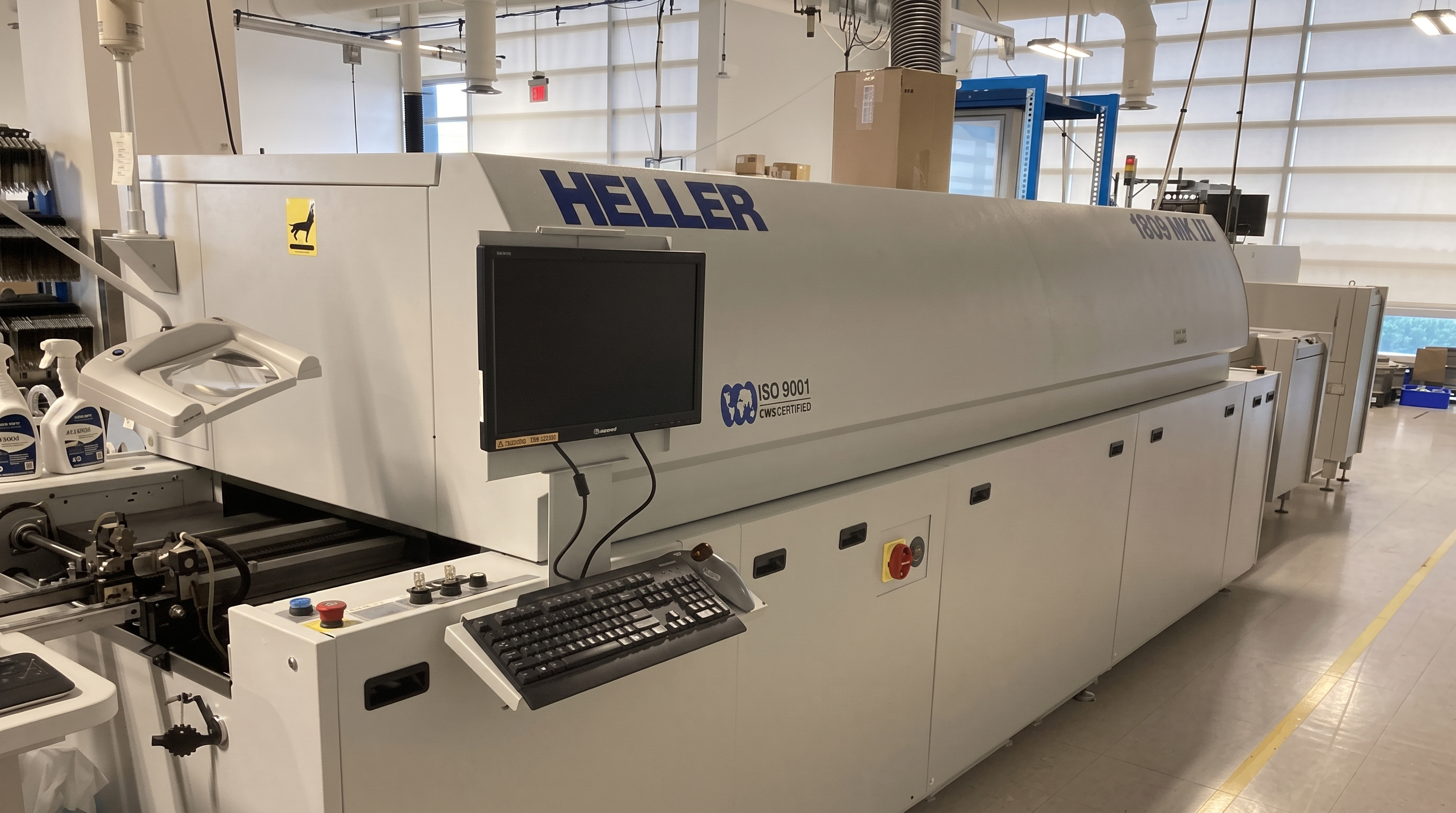 2014 Heller 1809 MKIII Reflow Oven — Qty 2