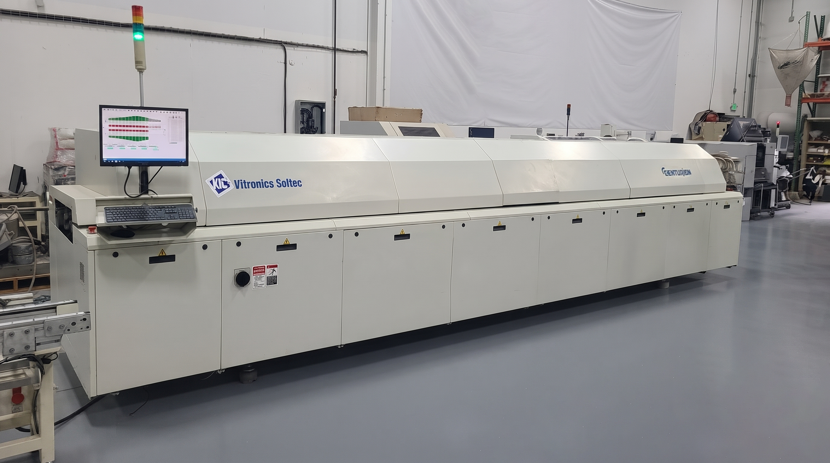 2017 Vitronics Soltec Centurion CT1240 Reflow Oven