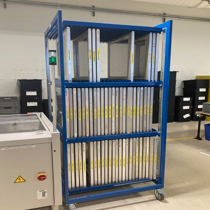 29" × 29" SMT Stencil Storage Rack
