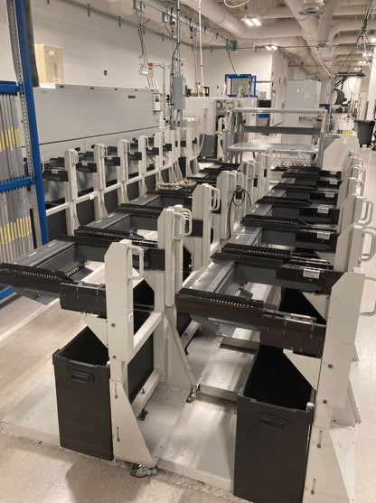 Assembleon Feeder Trolley / Feeder Cart & Assembleon SMT Feeders
