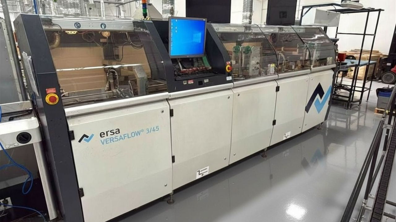 ERSA VersaFlow machine in a factory setting