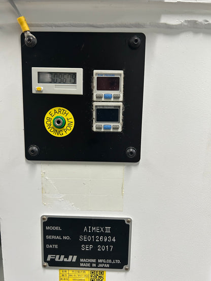 (4) 2017 FUJI AIMEX III Pick and Place Machines