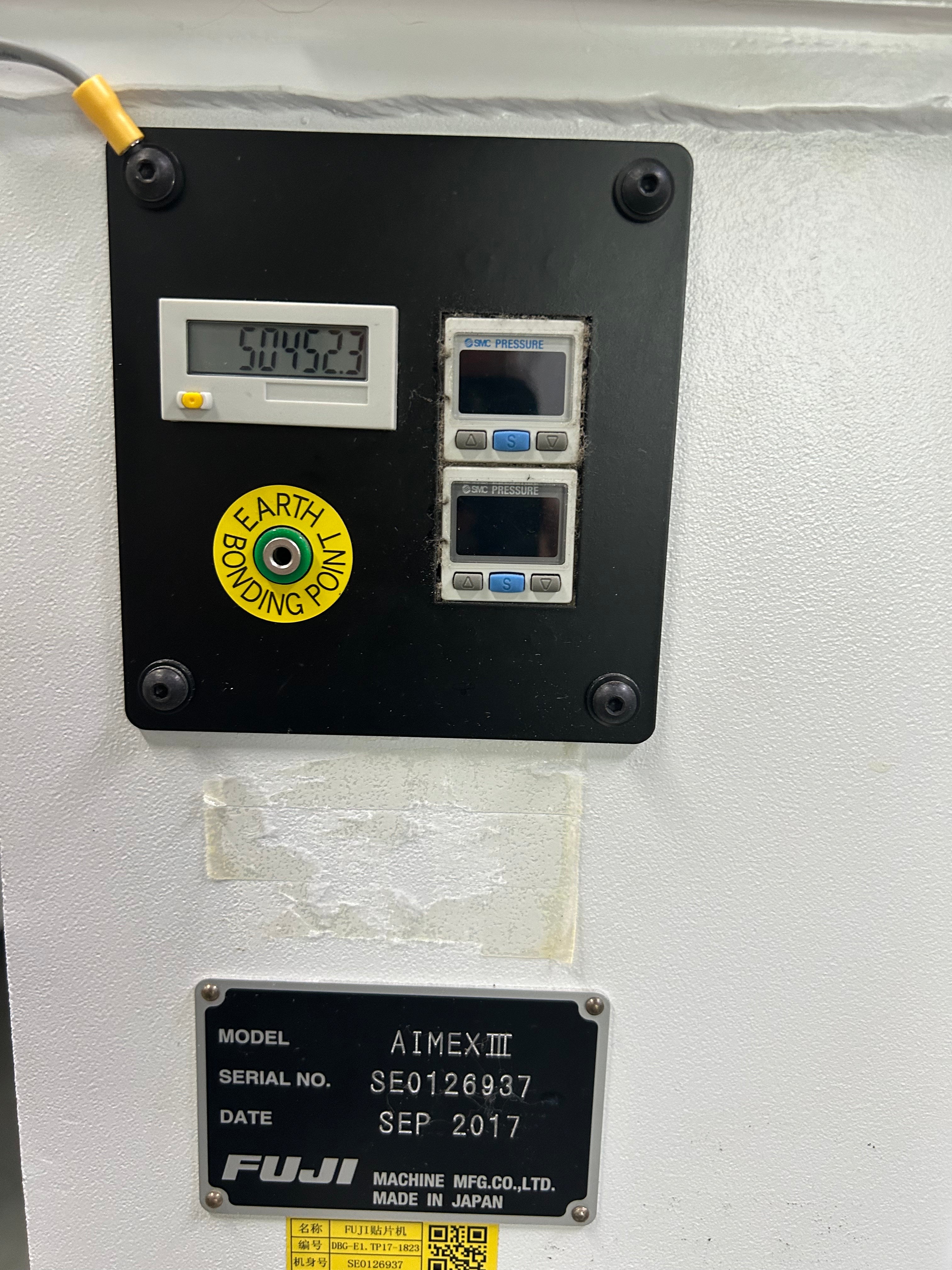 (4) 2017 FUJI AIMEX III Pick and Place Machines
