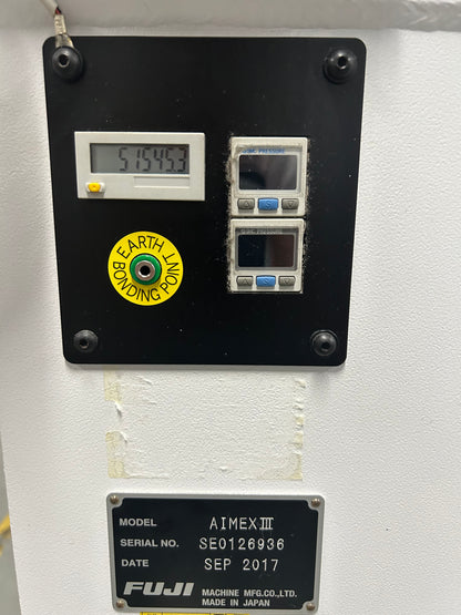 (4) 2017 FUJI AIMEX III Pick and Place Machines