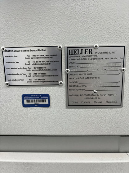 2014 Heller 1809 MKIII Reflow Oven