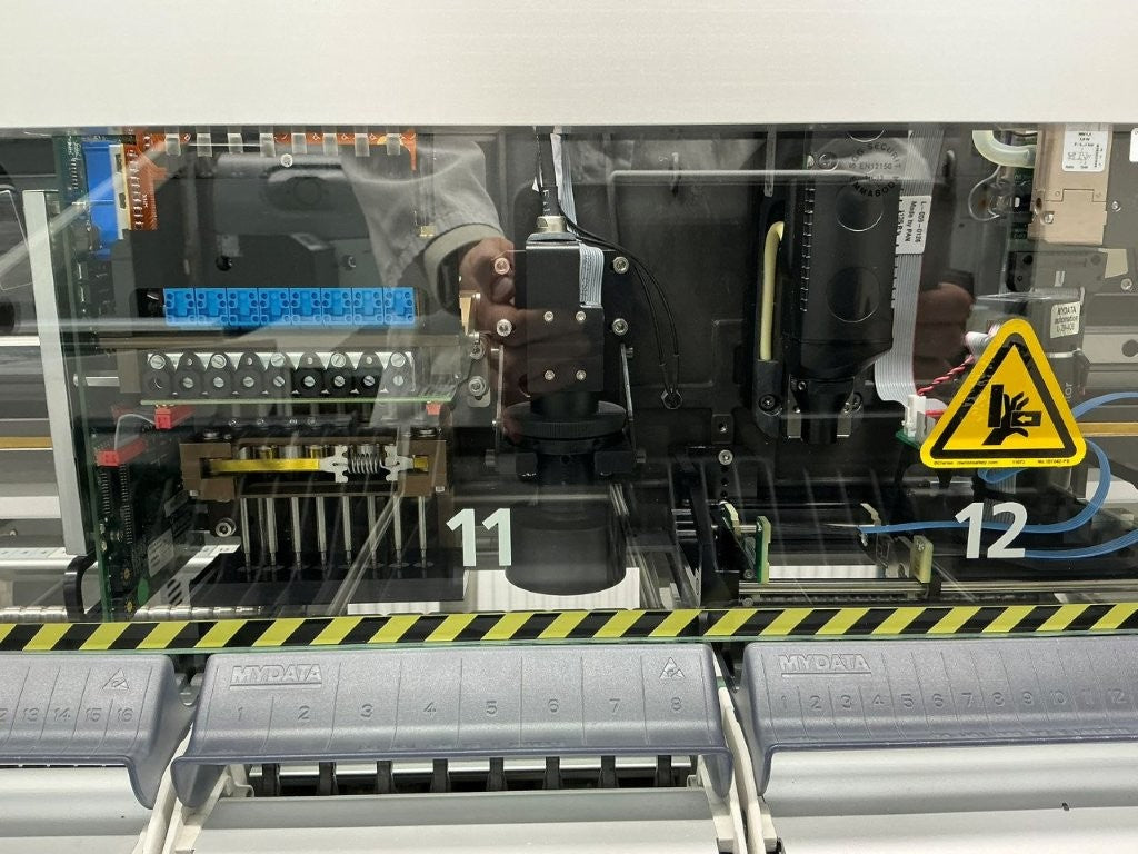 2012 Mydata MY100DXe-14 Dual-Head Pick-and-Place Machine