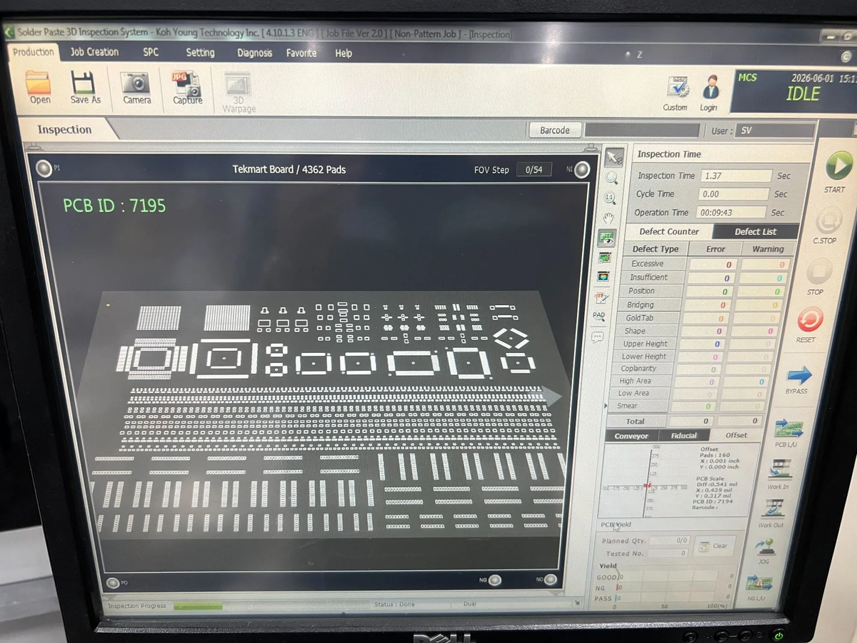 2010 Koh Young KY8030-3 3D SPI