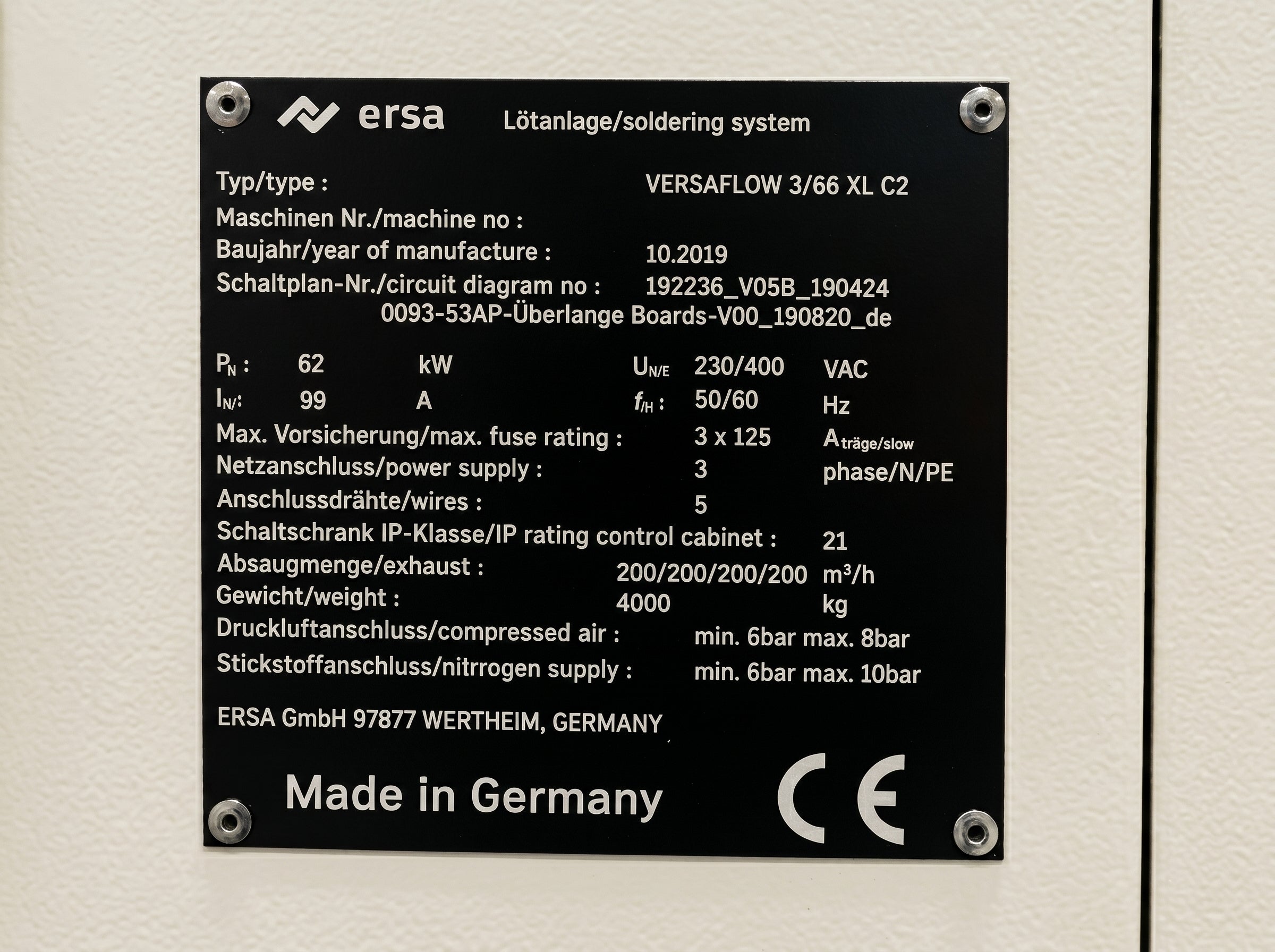 KURTZ ERSA VERSA FLOW 3/66 XL C2