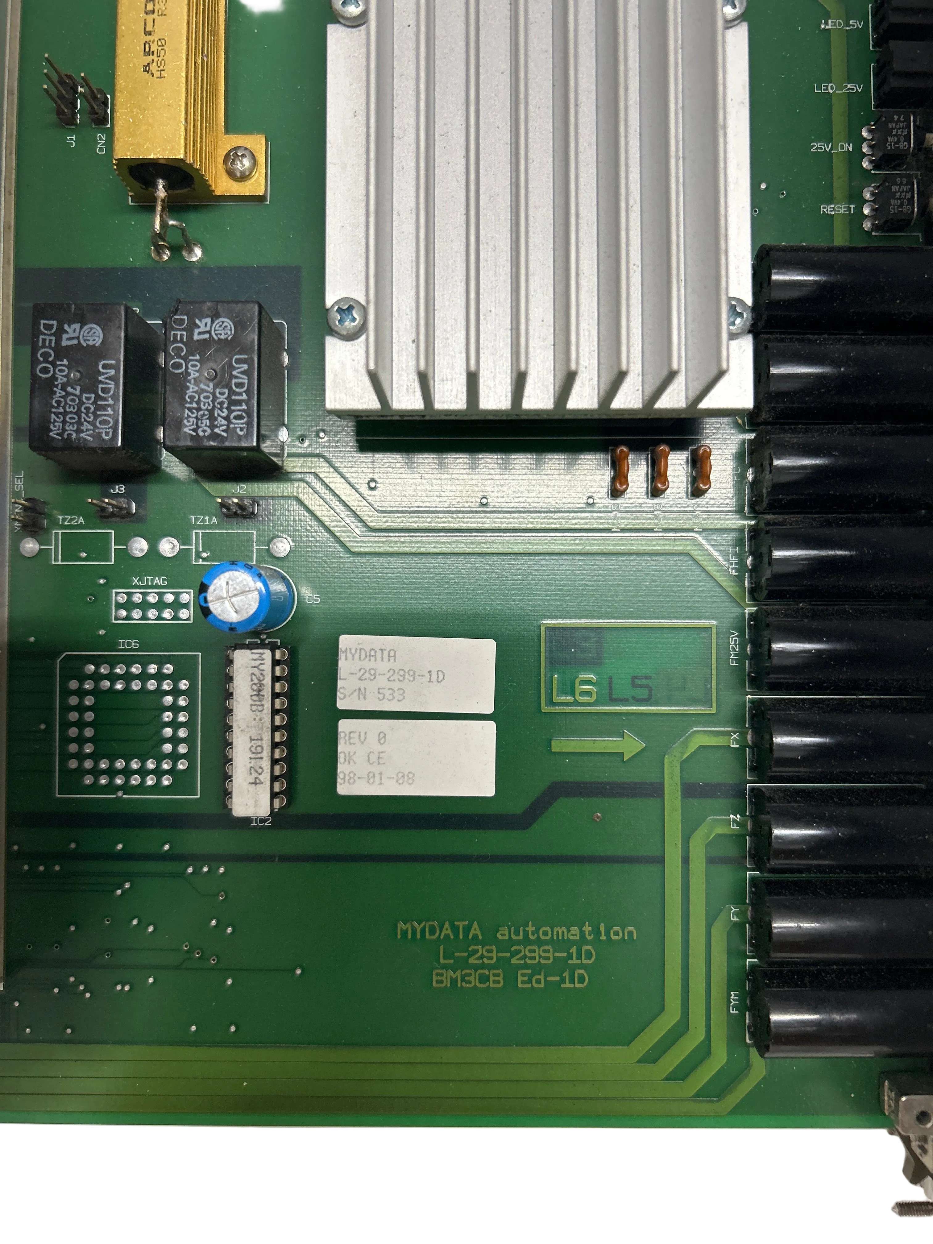 Mycronic BM3CB Ed 1D L-029-0299-1D
