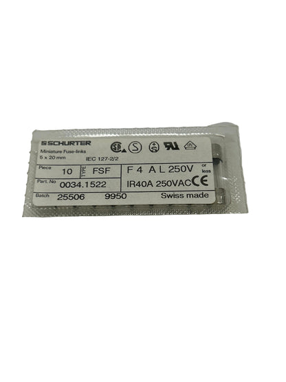 Mycronic FUSE QUICK 4A 20MM E-041-0044
