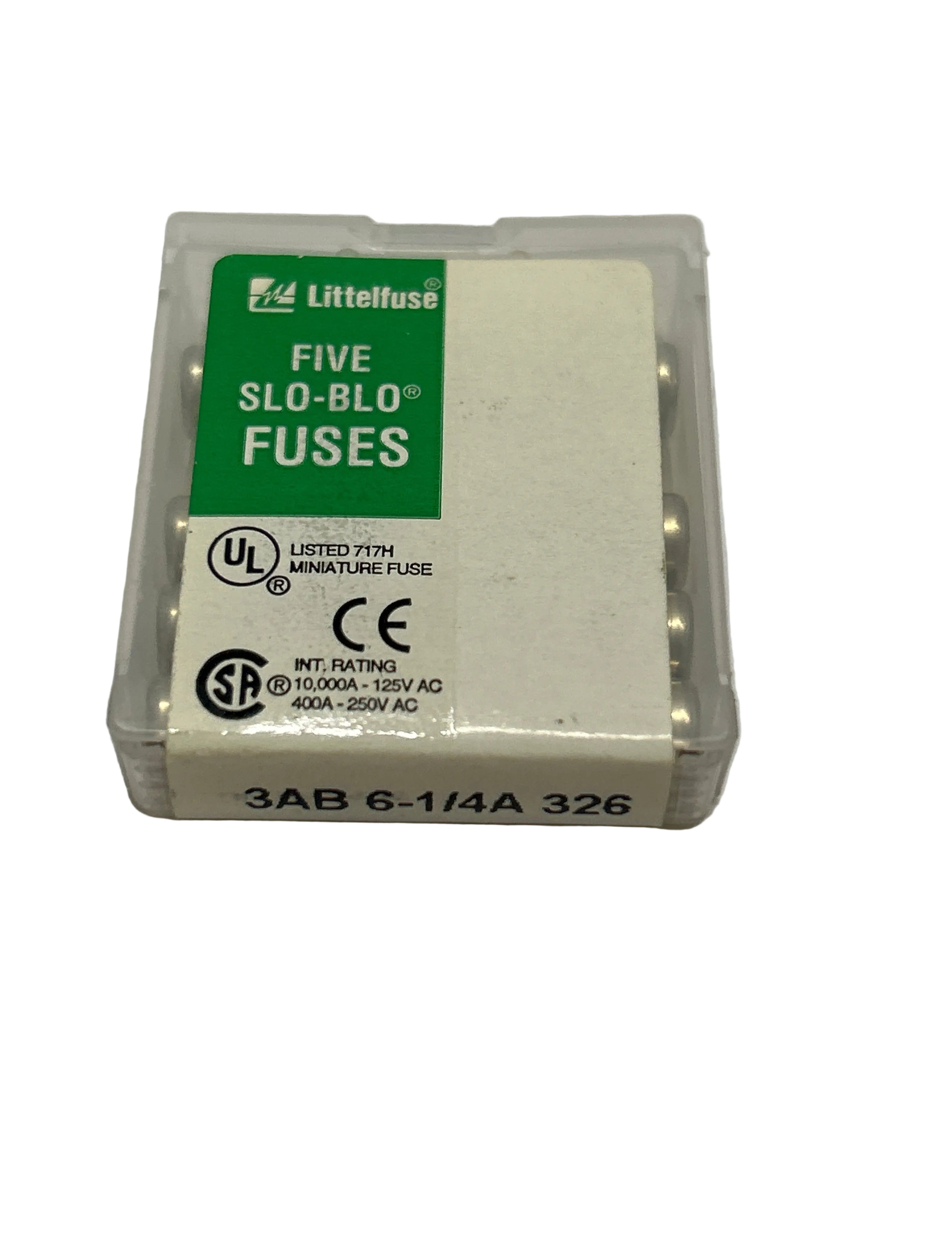 Mycronic Fuse SLO-BLO 6.3A 32mm E-041-0601 (5 Pcs/Pack)