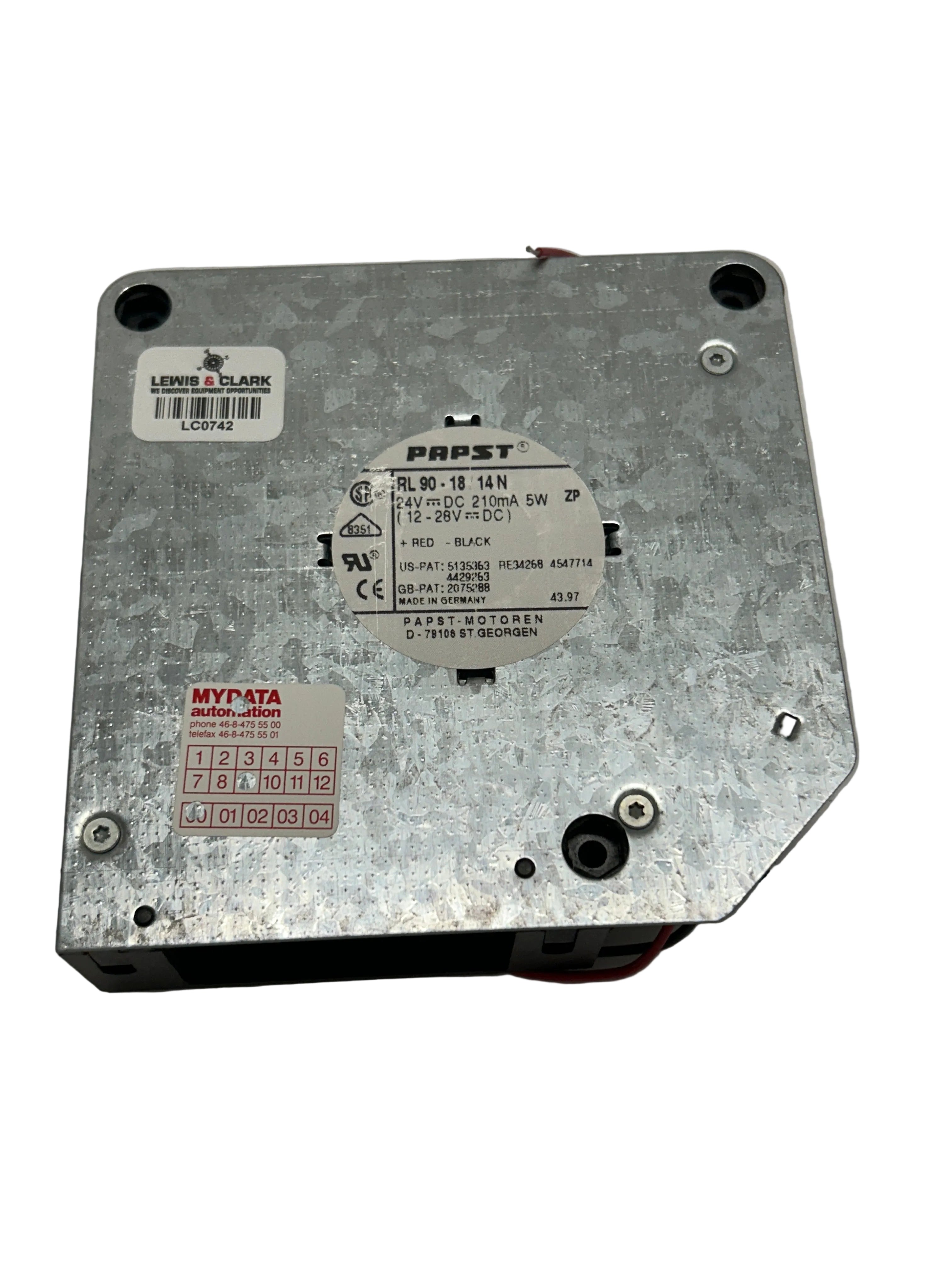 Mycronic Fan X Wagon Motor K-022-0002