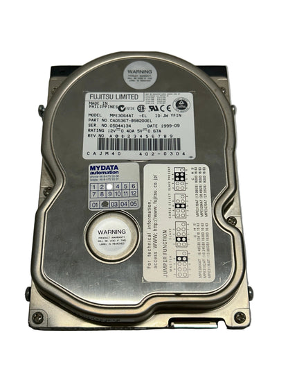 Mycronic HD 2.5" Spare Part with 2.5.4D Software loaded L-019-1156