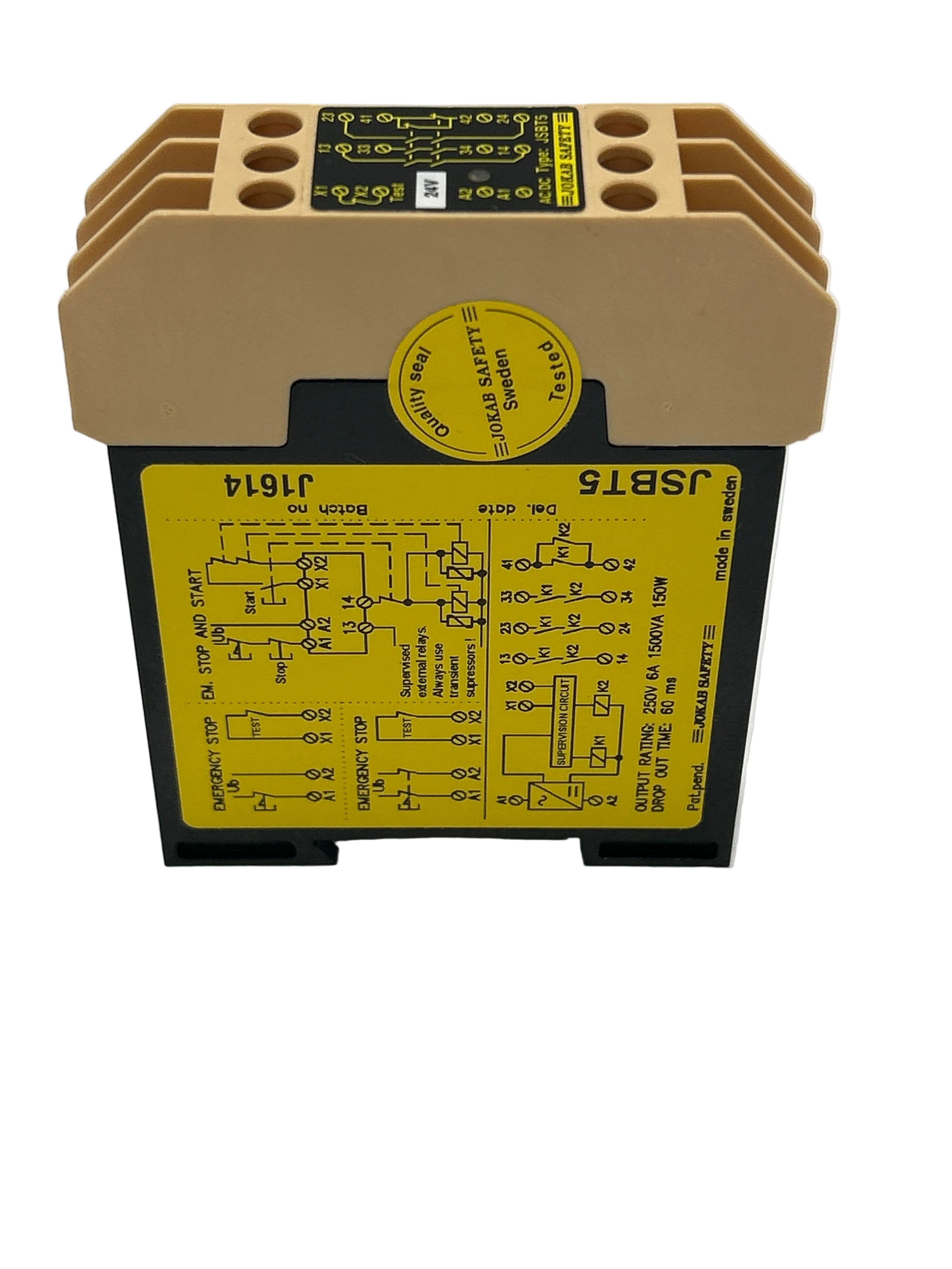 Mycronic Relay E. Stop 24V E-013-0017