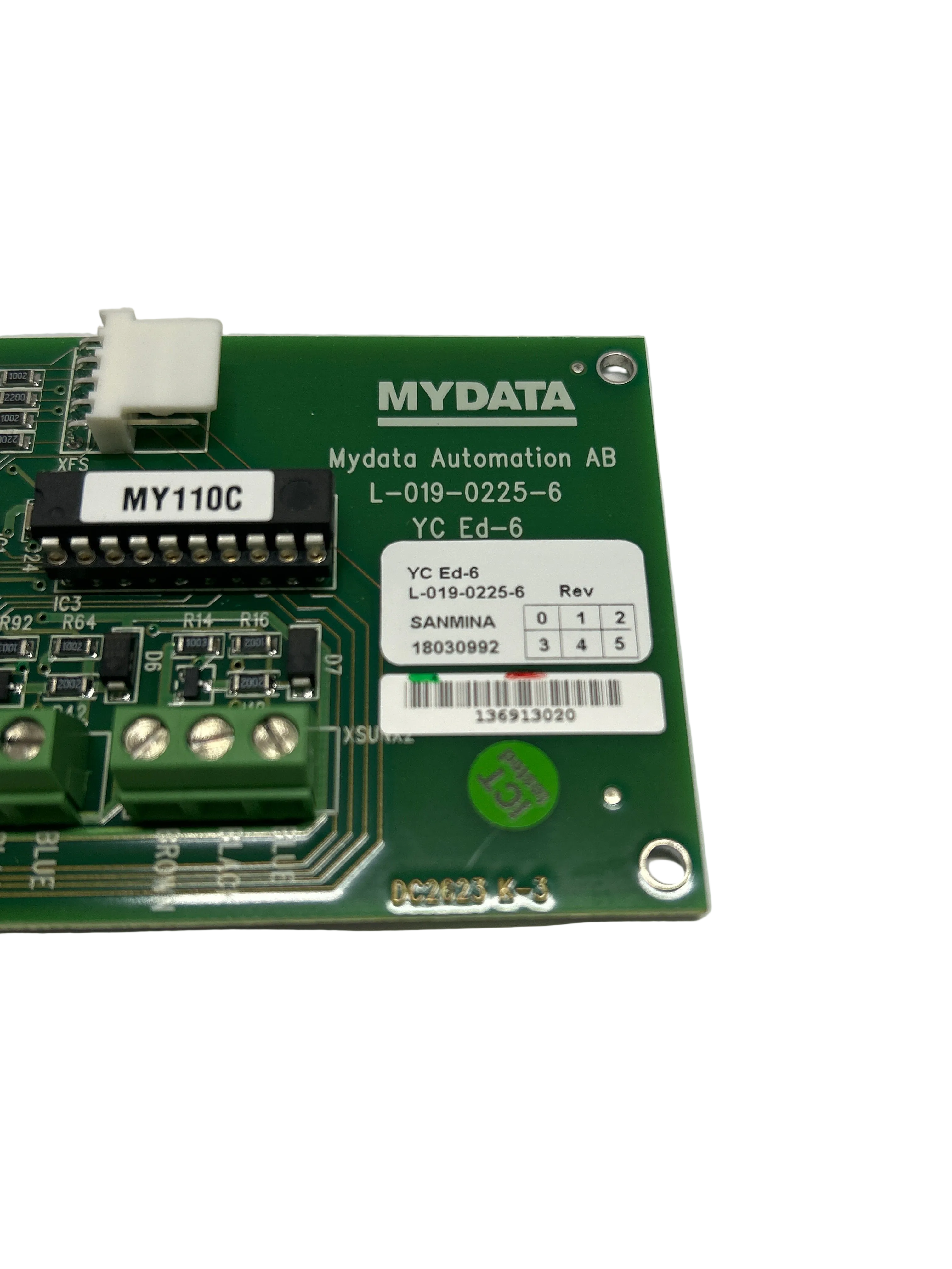Mycronic YC Ed-6 L-019-0225-6