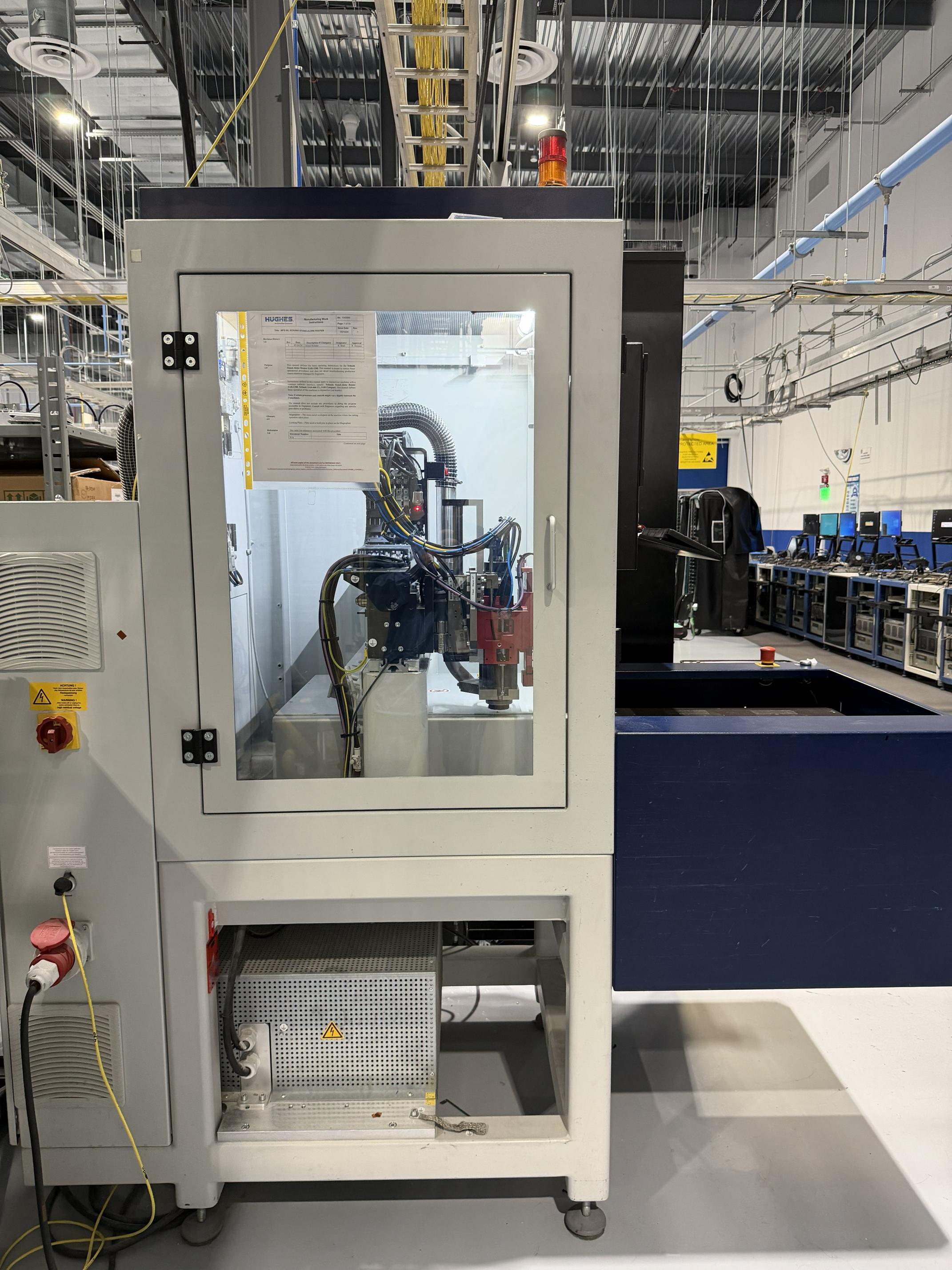 SCHUNK SAR-800-B-CL PCB Depaneling Router