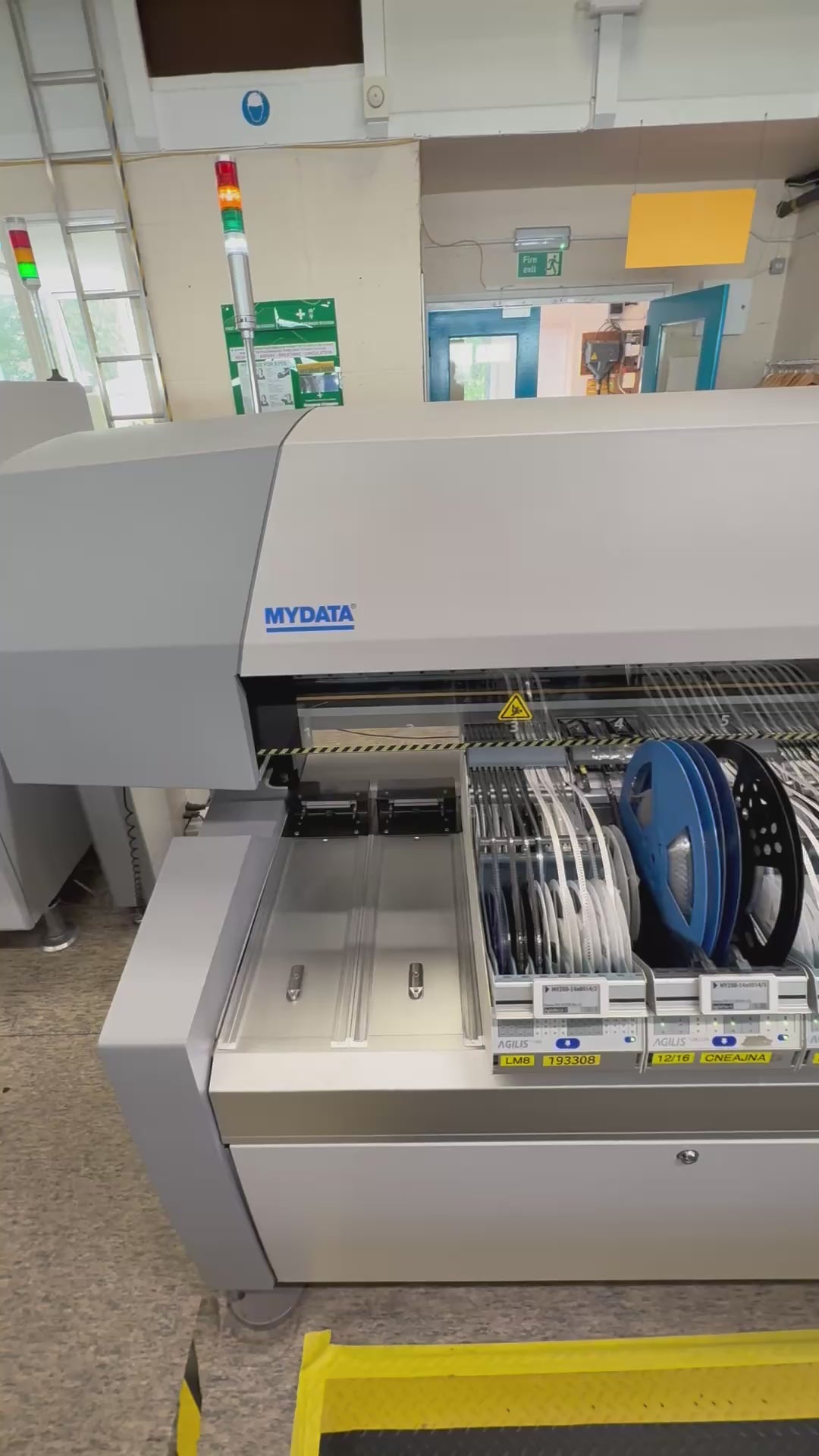 Load video: Mycronic MY300SX-15 Pick &amp; Place Machine (2020)