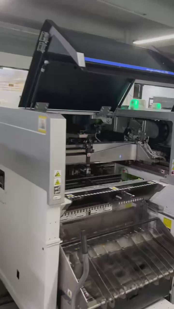 Load video: (4) 2017 FUJI AIMEX III Pick and Place Machines