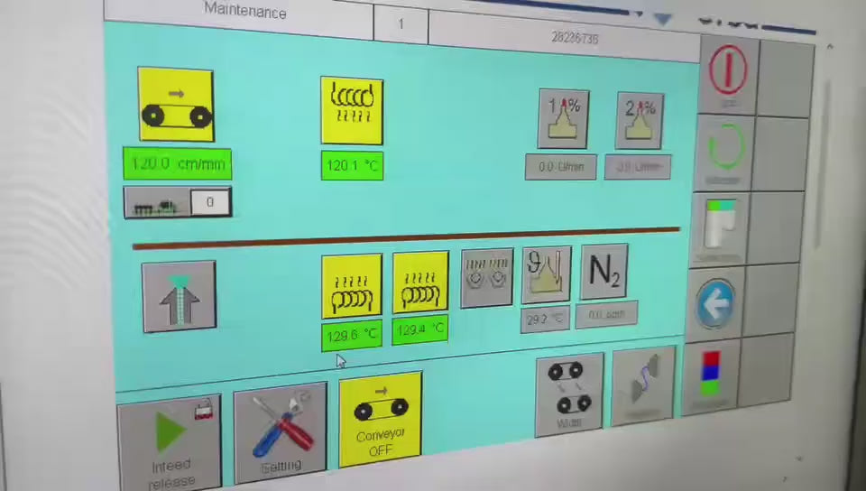 2016 ERSA POWERFLOW e N₂ Lead-Free Wave Solder System