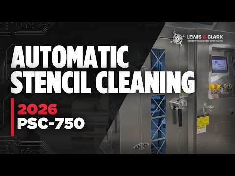 2026 PSC-750 PCB Stencil Cleaning Machine