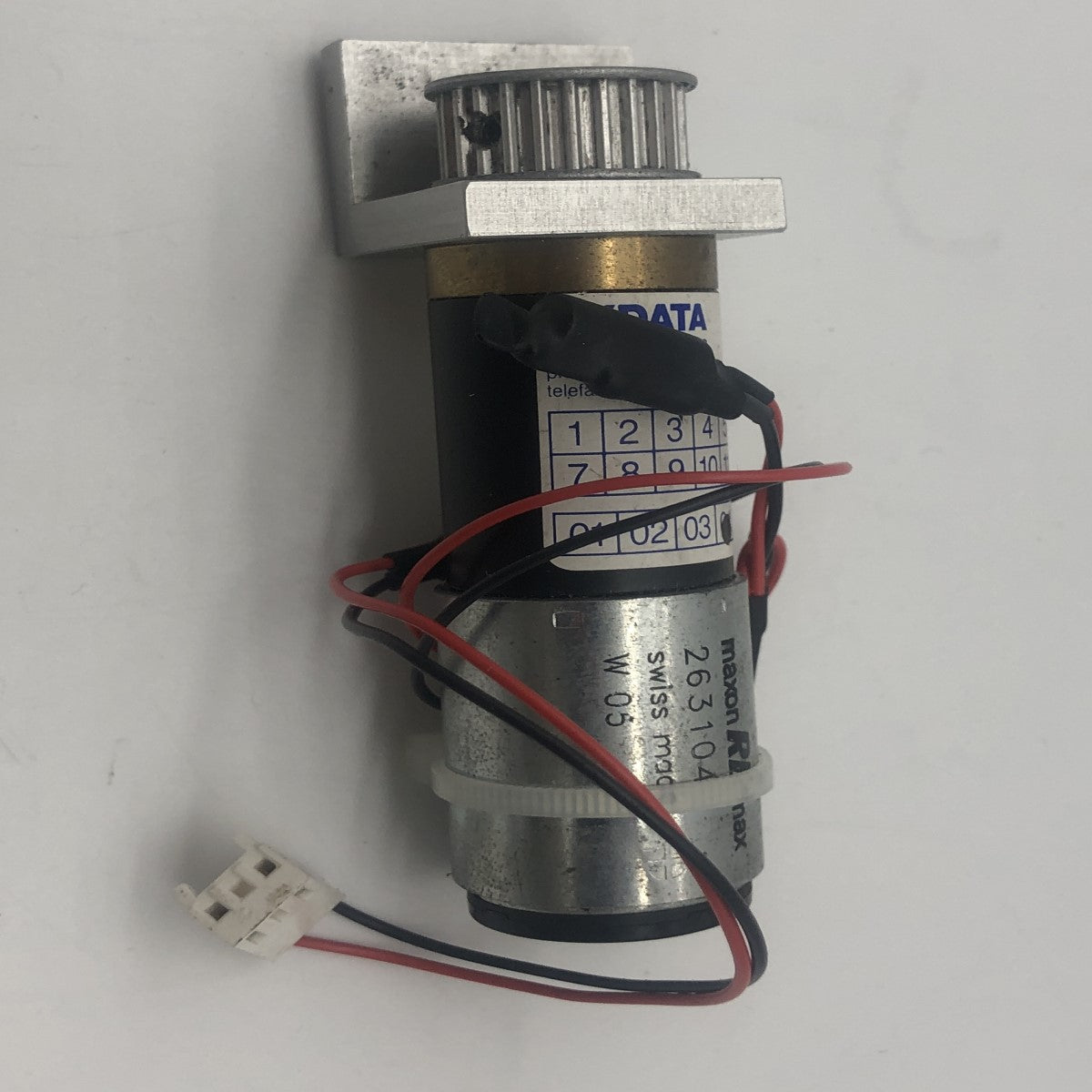 Mycronic Y Wagon board clamp DC motor L-019-0106B