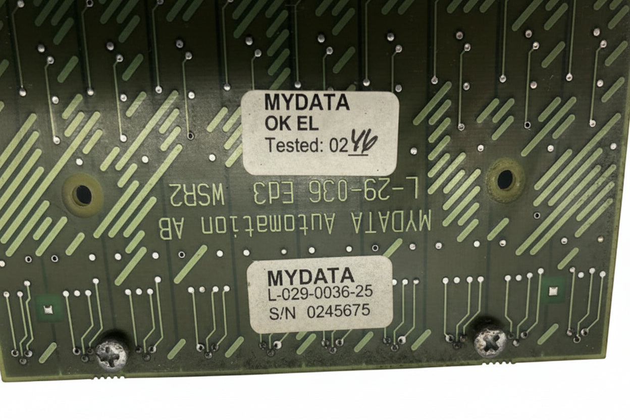 Mycronic WSR2 ED3 Safety Switch Receiver Board L-029-0036-3