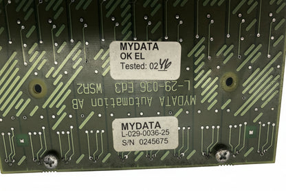 Mycronic WSR2 ED3 Safety Switch Receiver Board L-029-0036-3