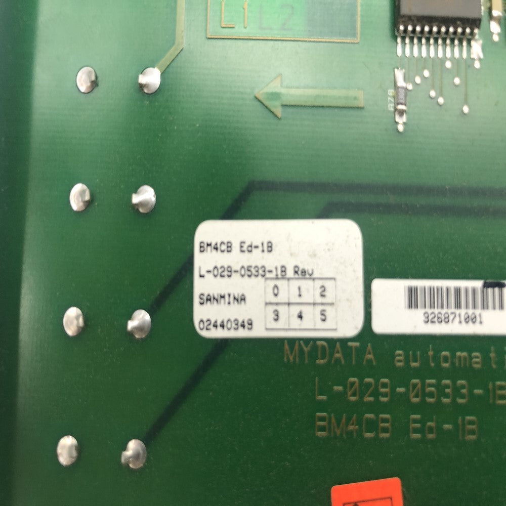Mycronic BM4CB Board L-029-0533-1B